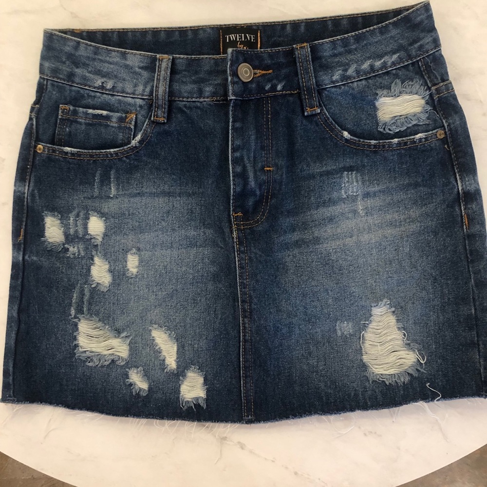 Denim Skirt